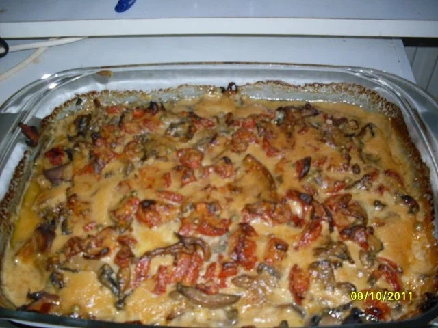 Rezept: Blechfleisch Blechfleisch - Rezept