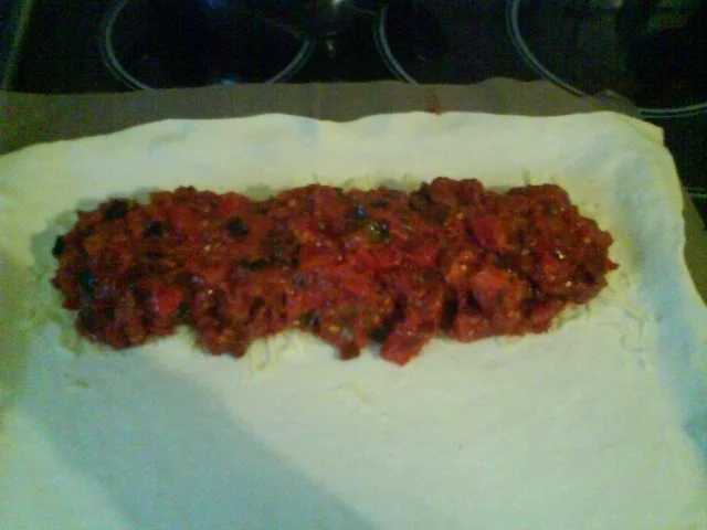 Rezept: Pizzastrudel Bild Nr. 13 Pizzastrudel - Rezept - Bild Nr. 13