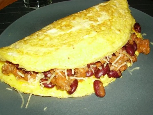 Omelett al la Tex-Mex - Rezept