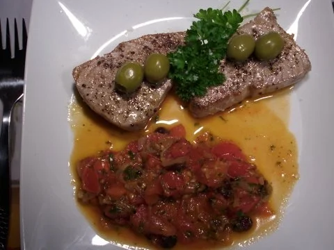 Rezept: Tunfischsteaks Saverio`s Art Tunfischsteaks Saverio`s Art - Rezept