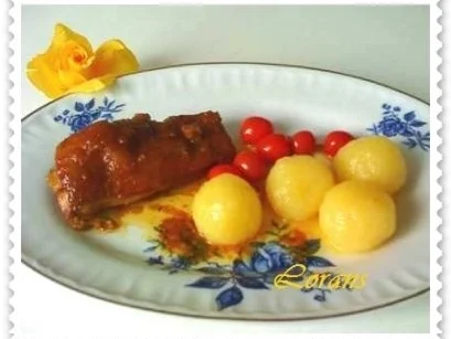 Geschmorte Putenkeule in Sherry Sauce  mit Klößen - Rezept - Bild Nr. 19