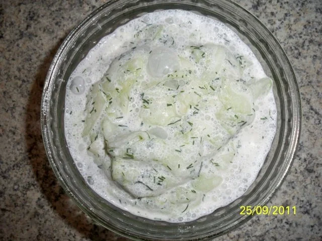 frisches gurkensalätchen - Rezept