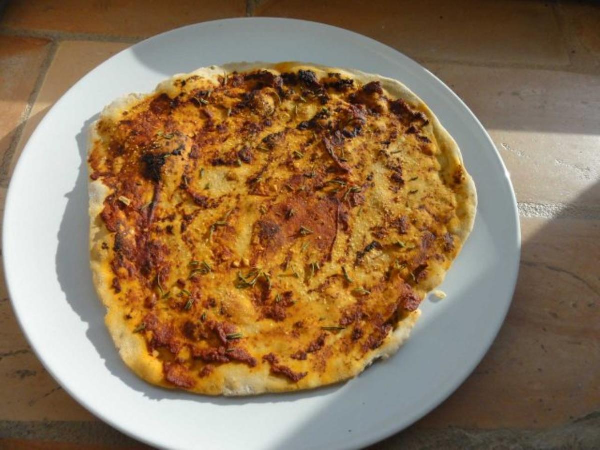 Bilder für Pizzabrot_Tomate_Rosmarin_Knoblauch - Rezept