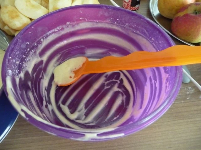 Mein 400.Rezept soll ein Festlein sein, drum lad ich euch zum Apfelkuchen  ein ;-) - Rezept - Bild Nr. 3