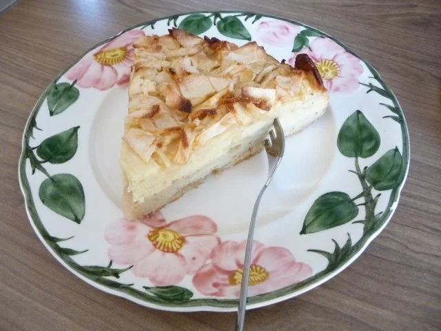Mein 400.Rezept soll ein Festlein sein, drum lad ich euch zum Apfelkuchen  ein ;-) - Rezept
