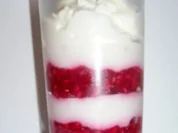 Dessert: Himbeer-Joghurt-Schichtdessert - Rezept
