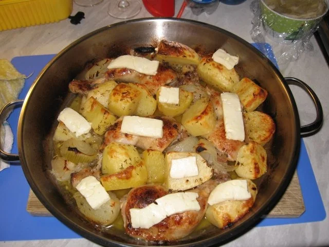 Rezept: Zitronenhähnchen griechische Art Bild Nr. 4 Zitronenhähnchen griechische Art - Rezept - Bild Nr. 4