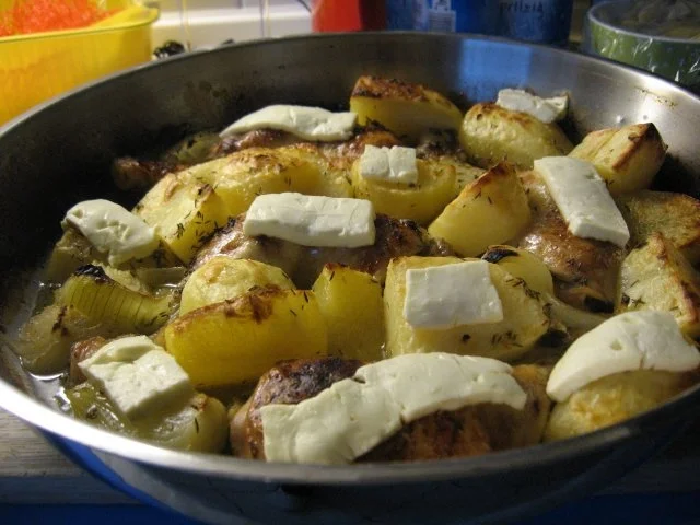 Rezept: Zitronenhähnchen griechische Art Bild Nr. 5 Zitronenhähnchen griechische Art - Rezept - Bild Nr. 5