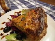 Quiche aus Ratatouille-Resten - Rezept