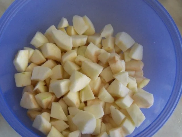 Apfelstreusel mit lecker Pudding - Rezept - Bild Nr. 4