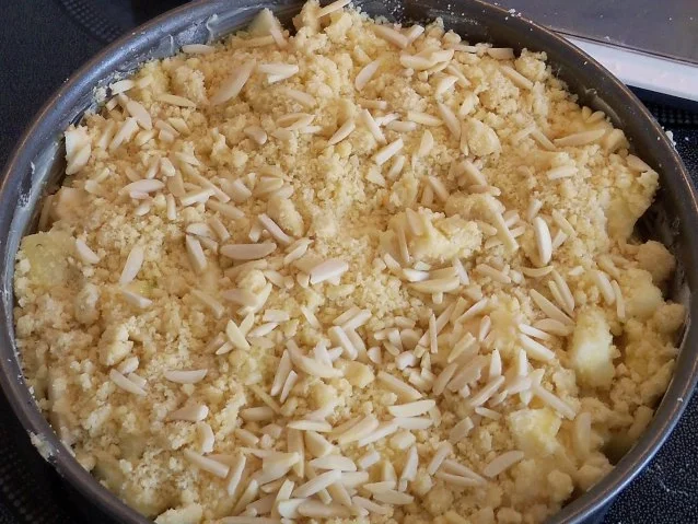 Apfelstreusel mit lecker Pudding - Rezept - Bild Nr. 6