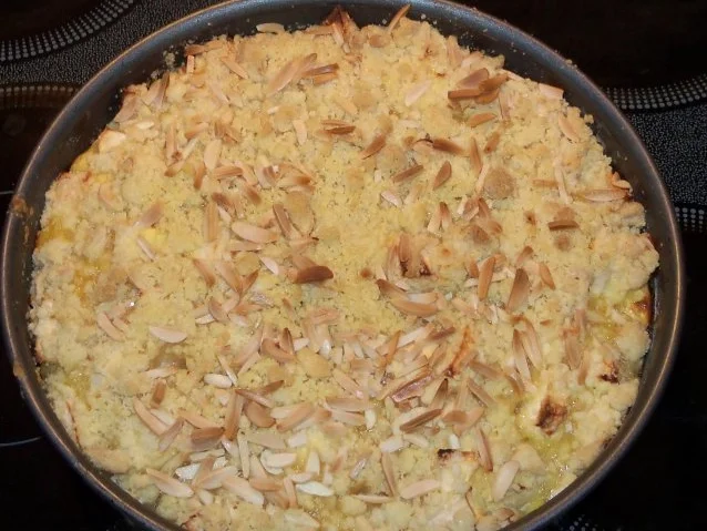 Apfelstreusel mit lecker Pudding - Rezept - Bild Nr. 7