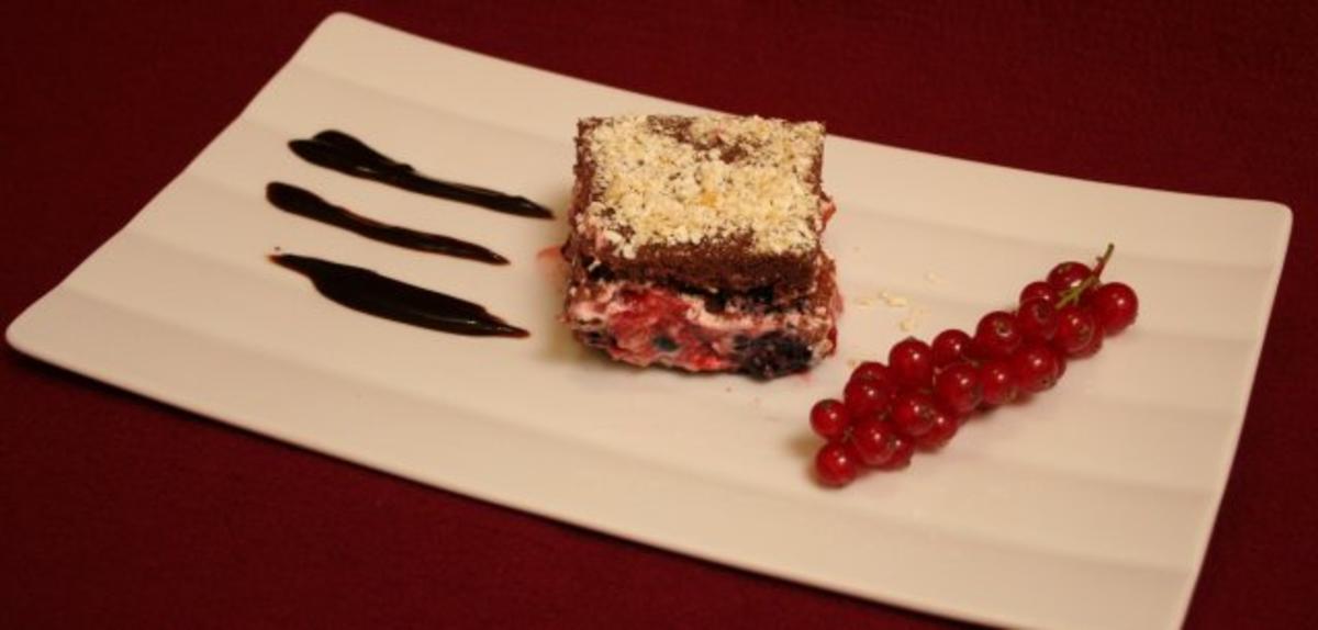 Bilder für Beerenlasagne mit Beeren gemischt und Honig - Rezept