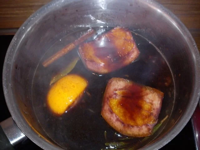 Rezept: Topfentorte mit Zwetschkenkompott ( Quarktorte mit Pflaumenkompott :-) ) Bild Nr. 9 Topfentorte mit Zwetschkenkompott ( Quarktorte mit Pflaumenkompott :-) ) - Rezept - Bild Nr. 9