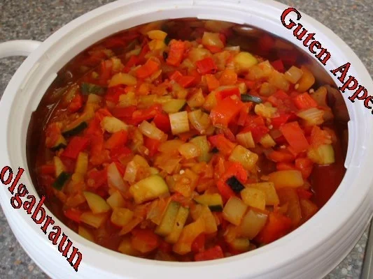 Letscho nach einer ungarischen Art - Rezept