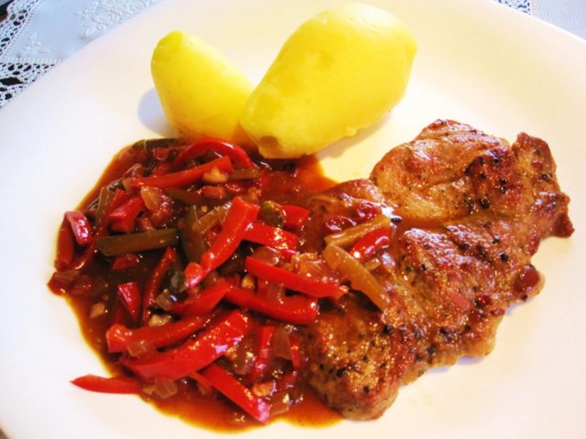 Bilder für Zigeuner-Steak ... temperamentvoll scharf!! - Rezept