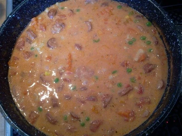 BUNTER WÜRSTCHEN - FUSSILI TOPF - Rezept - Bild Nr. 2