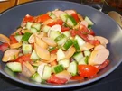 Würstchen-Salat - Rezept