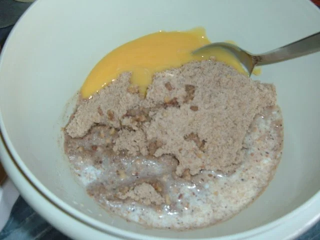 Rezept: Kuchen : Blätterteig Tarte - mit Birnen und Haselnussfüllung Bild Nr. 5 Kuchen : Blätterteig Tarte - mit Birnen und Haselnussfüllung - Rezept - Bild Nr. 5