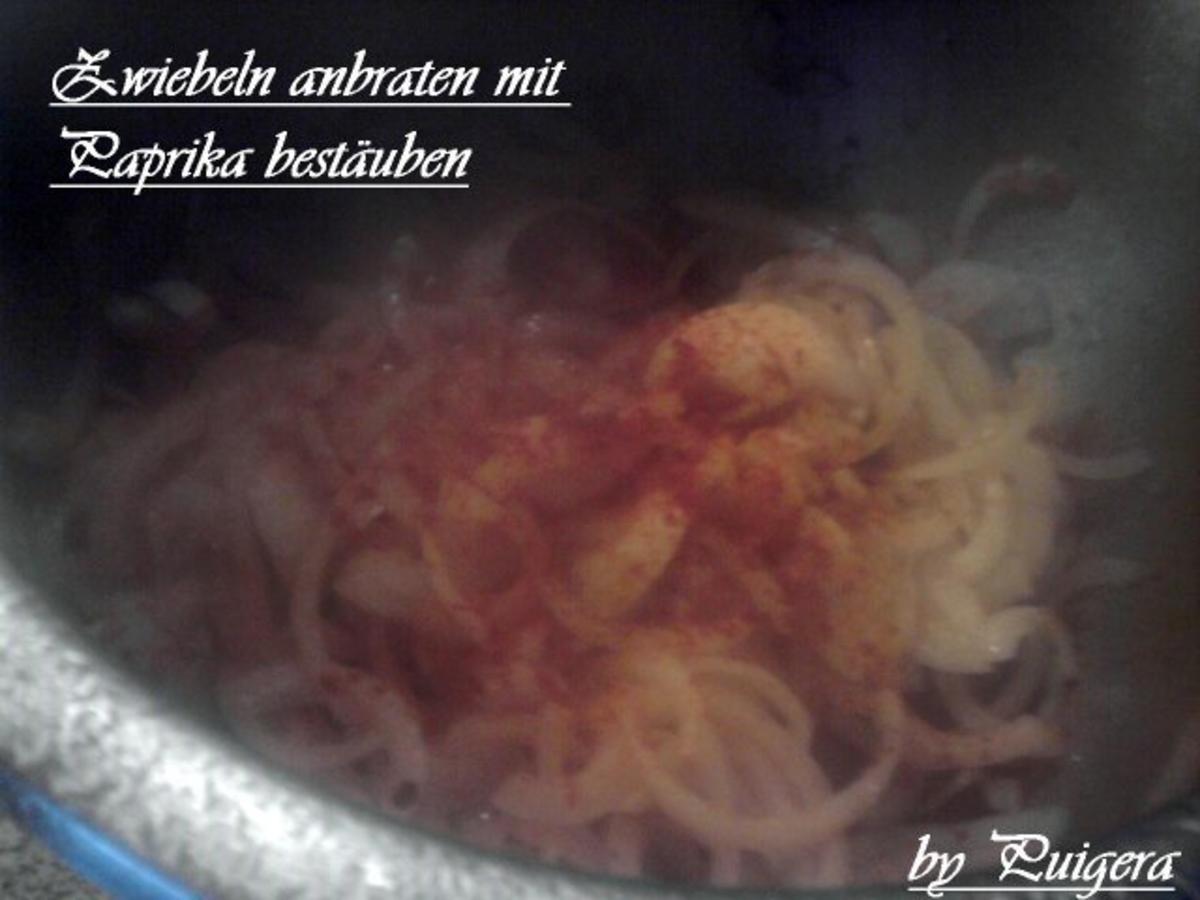 Tomatengulasch mit Nudeln - Rezept - Bild Nr. 3