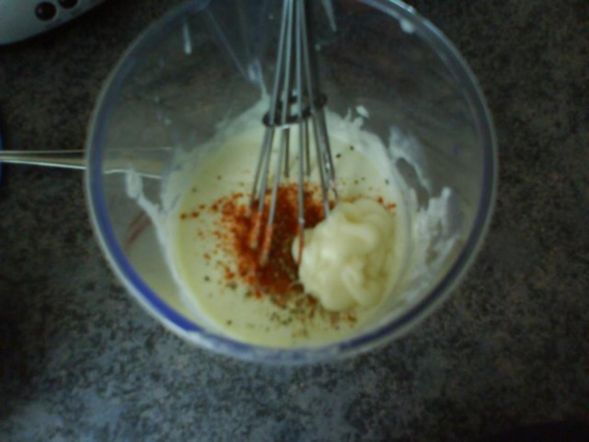 Bratwurstschneckchen mit Gurkendip - Rezept - Bild Nr. 8