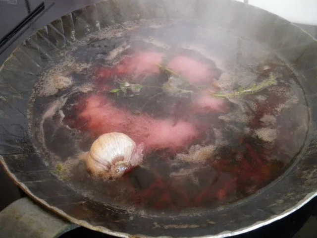 Rezept: Hähnchenfilet mit Rotwein-Thymiansoße Bild Nr. 4 Hähnchenfilet mit Rotwein-Thymiansoße - Rezept - Bild Nr. 4