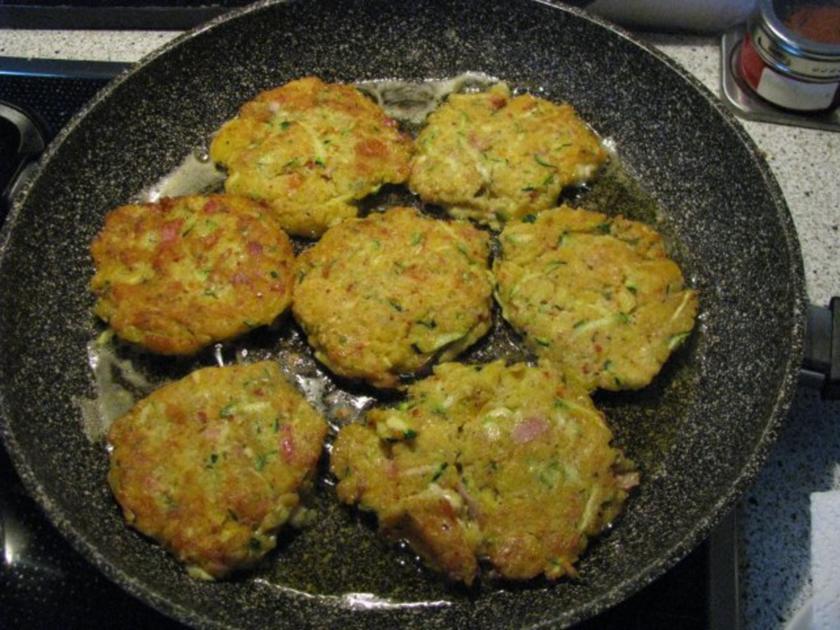 Gemüse: Würzige Kartoffel Zucchini Taler - einfach - von saturnia