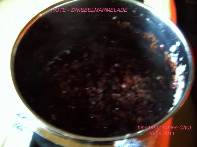 ROTE  -  ZWIEBELMARMELADE - Rezept - Bild Nr. 2