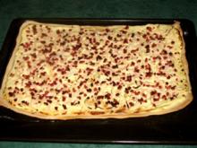 Mein Flammkuchen nach Elsässer Art - Rezept