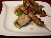 "Workout" – Wilder Gurkenfresser am Spieß - Rezept