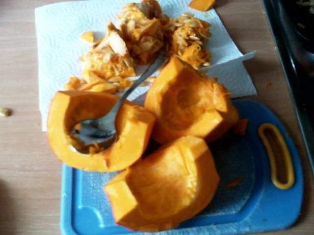 Hokkaido-Kürbis mit Paprika nach Diana´s Art - Rezept - Bild Nr. 3