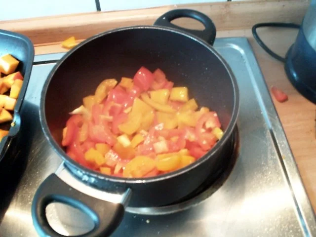 Hokkaido-Kürbis mit Paprika nach Diana´s Art - Rezept - Bild Nr. 5