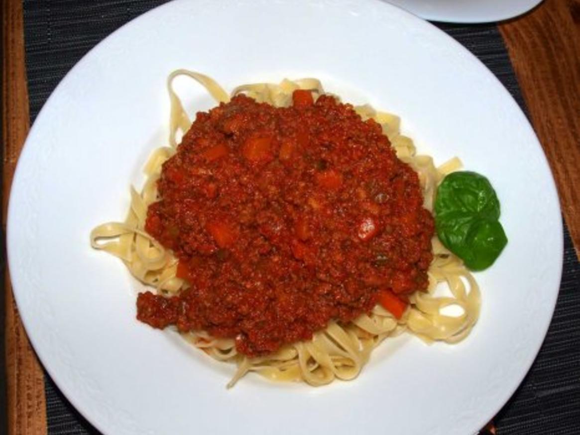 Hackfleischsauce Aus Bologna Rag A La Bolognese Classico Rezept