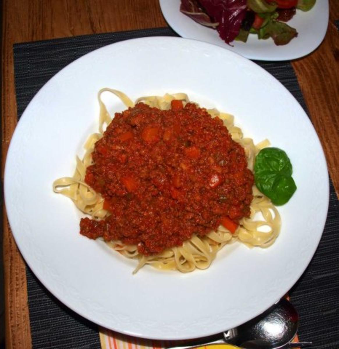 Bilder für Hackfleischsauce aus Bologna (Ragú a la Bolognese classico) - Rezept