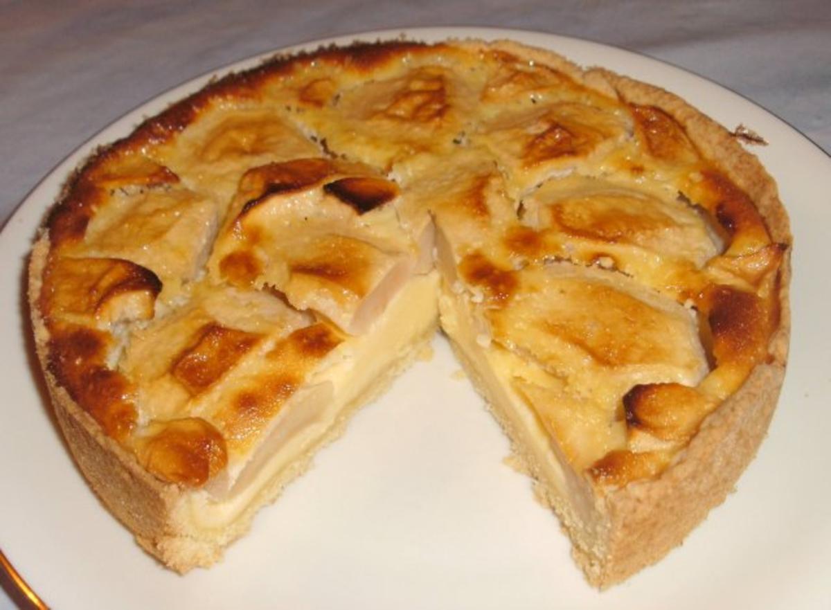 Bilder für Mini - Apfel-Rahmkuchen - Rezept