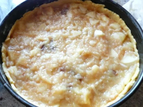 Gedeckter Apfelkuchen - Rezept - Bild Nr. 4