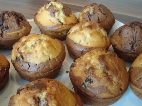 Meine liebsten Marmor-Muffins - Rezept