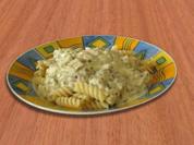 Sahnesoße mit Räucheraal - Rezept