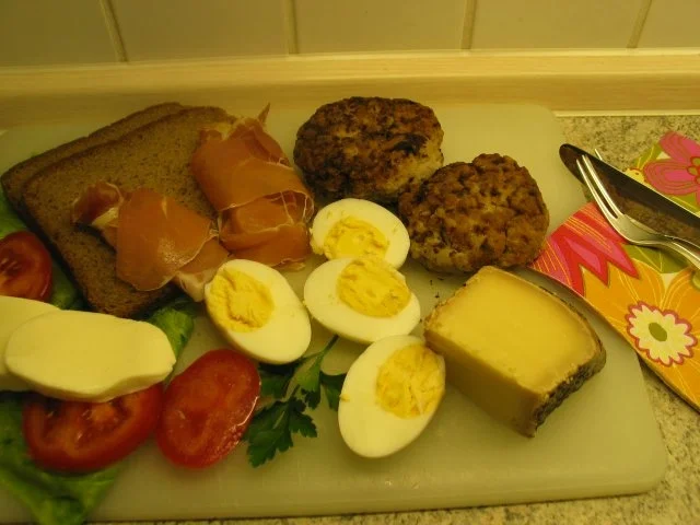 Rezept: Für zwischendurch: kleine Zwischenmahlzeit Für zwischendurch: kleine Zwischenmahlzeit - Rezept