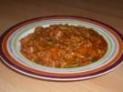 Restekochen:  Tomatige Reissuppe - Rezept