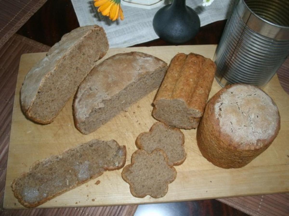 Roggenmischbrot aus Sauerteig - Rezept mit Bild - kochbar.de