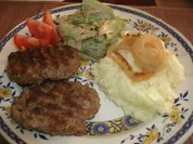 Hackgrillsteak  aus dem Kontaktgrill oder aus der Grillpfanne - Rezept