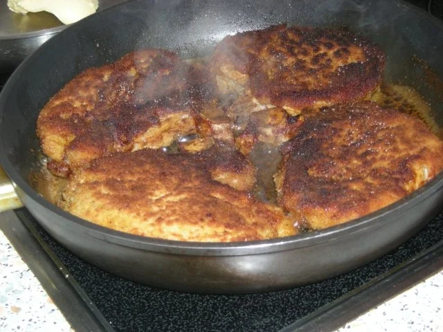 Rezept: Kotlett mit Ofenkartoffeln .... Bild Nr. 2 Kotlett mit Ofenkartoffeln .... - Rezept - Bild Nr. 2