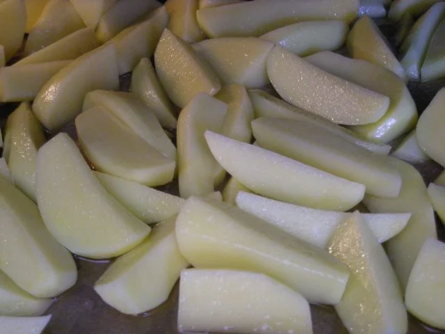 Rezept: Kotlett mit Ofenkartoffeln .... Bild Nr. 3 Kotlett mit Ofenkartoffeln .... - Rezept - Bild Nr. 3