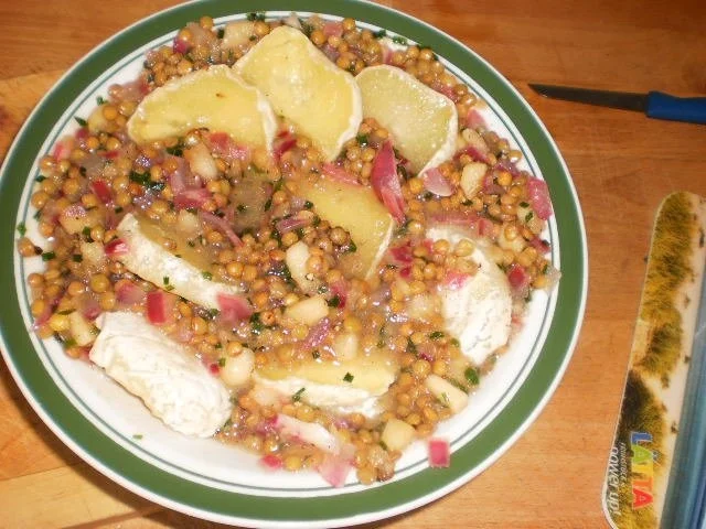 Rezept: Handkäse mit Linsen-Vinaigrette Bild Nr. 12 Handkäse mit Linsen-Vinaigrette - Rezept - Bild Nr. 12