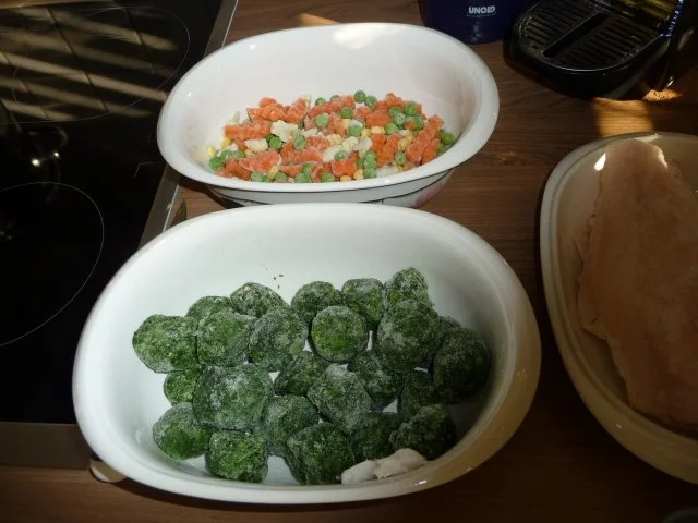 Fisch : Rotbarschfilet auf Gemüse - Rezept - Bild Nr. 3