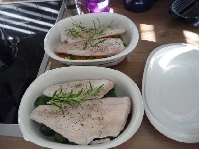 Fisch : Rotbarschfilet auf Gemüse - Rezept - Bild Nr. 8