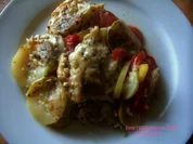 VEGETARISCHER  -  ZUCCHINI - AUFLAUF - Rezept