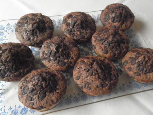 Schoko - Mandel - Rotwein - Muffins - Rezept - Bild Nr. 5