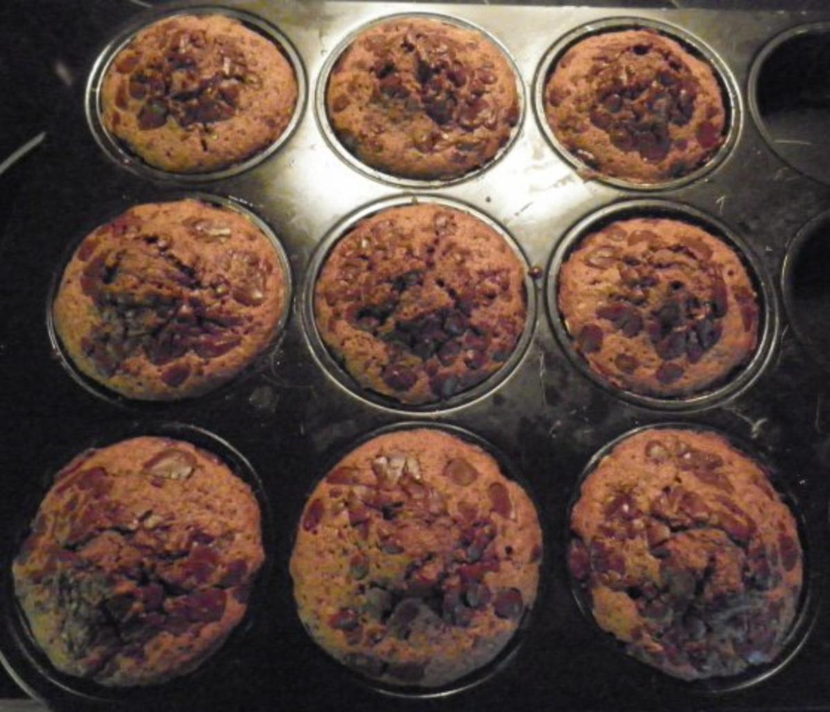 Schoko - Mandel - Rotwein - Muffins - Rezept - Bild Nr. 4